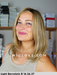 emotion ellen wille parrucca media lunga scalata capello  naturale Remy 100% fatta a mano inserti in  poliuretano parrucca dispositivo medico lacefront riga libera monofilamento