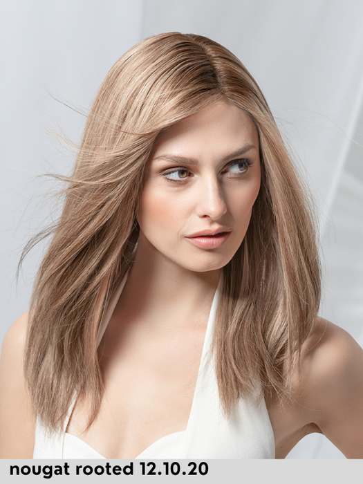 EMOTION DELUXE - Size M - Remy Human Hair Wig - 100% hand-tied