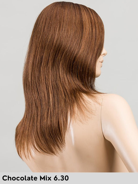 EMOTION - Taglia S - Parrucca capelli Naturali Remy - 100% fatta a mano - Wig Love - Parrucca Capelli VeriChocolate Mix