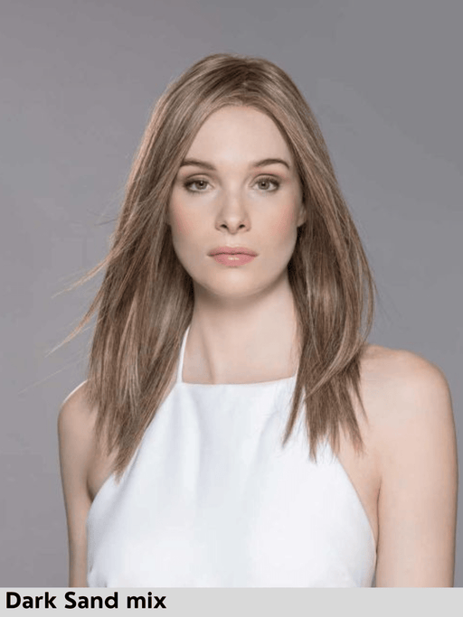 EMOTION - Taglia S - Parrucca capelli Naturali Remy - 100% fatta a mano - Wig Love - Parrucca Capelli VeriDark Sand Mix