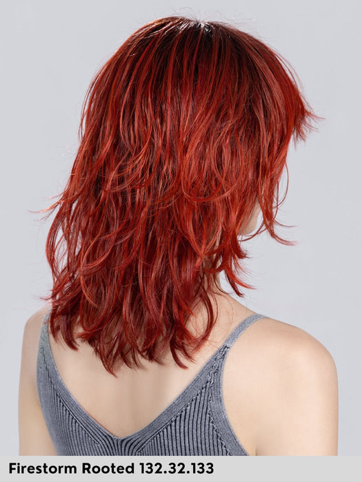 ENERGY - attaccatura naturale, monofilamento vortice - Wig Love - Parrucca SinteticaFirestorm Rooted