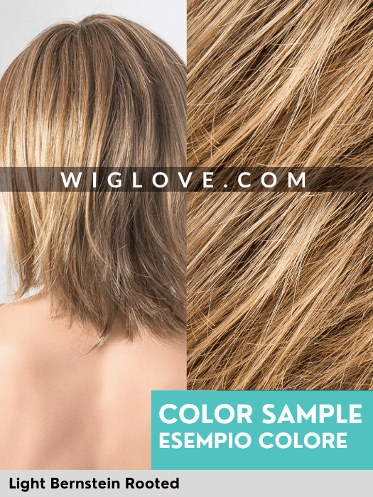 ENERGY - attaccatura naturale, monofilamento vortice - Wig Love - Parrucca SinteticaLight Bernstein Rooted
