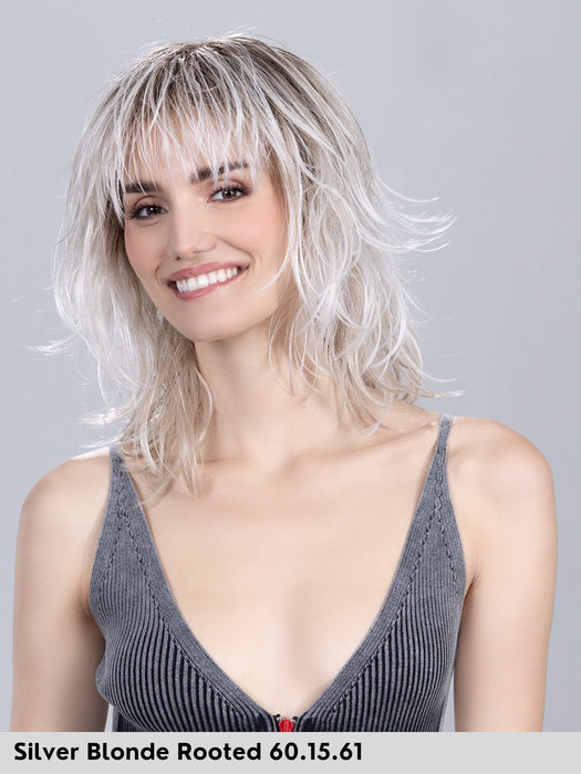 ENERGY - attaccatura naturale, monofilamento vortice - Wig Love - Parrucca SinteticaSilver Blonde Rooted