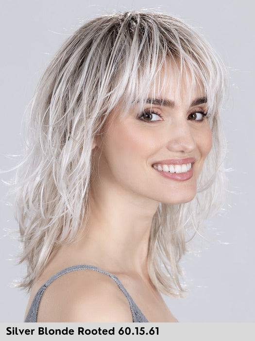 ENERGY - attaccatura naturale, monofilamento vortice - Wig Love - Parrucca SinteticaSilver Blonde Rooted