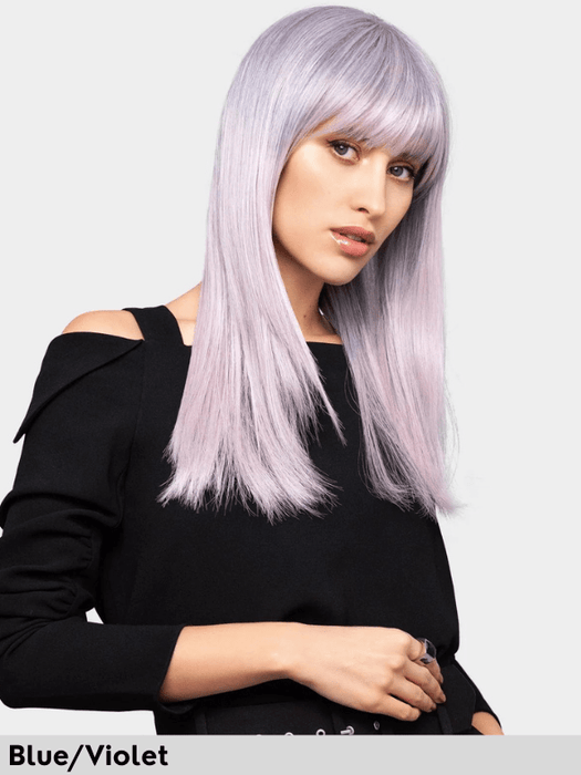 ENERGY CLUB - monofilamento vortice, no lace front - Wig Love - Parrucca SinteticaBlue Violet