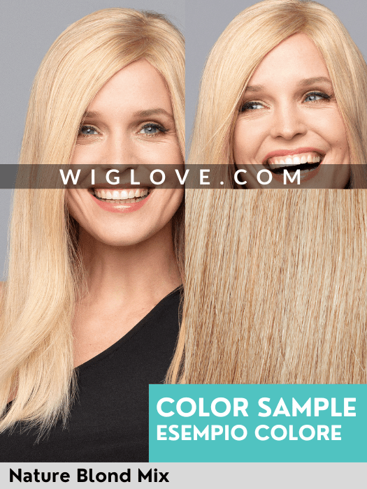 ENERGY HH LONG - Capelli Naturali - lunghezza capelli 55cm - Wig Love - Parrucca Capelli VeriNature Blond Mix