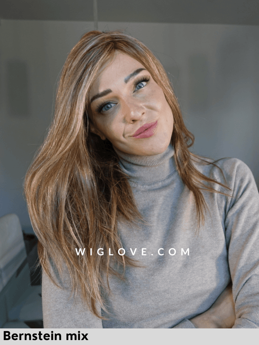 ENERGY HH MEDIUM - Capelli Naturali - lunghezza capelli 45cm - Wig Love - Parrucca Capelli VeriBernstein Mix