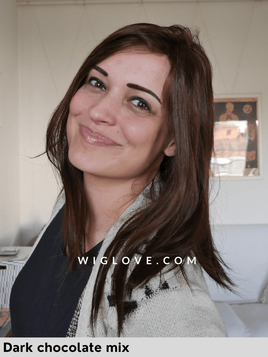 energy hh medium gisela mayer parrucca capelli naturali media scalata riga sinistra monofilamento laterale lacefront attaccatura naturale retro fatto a macchina