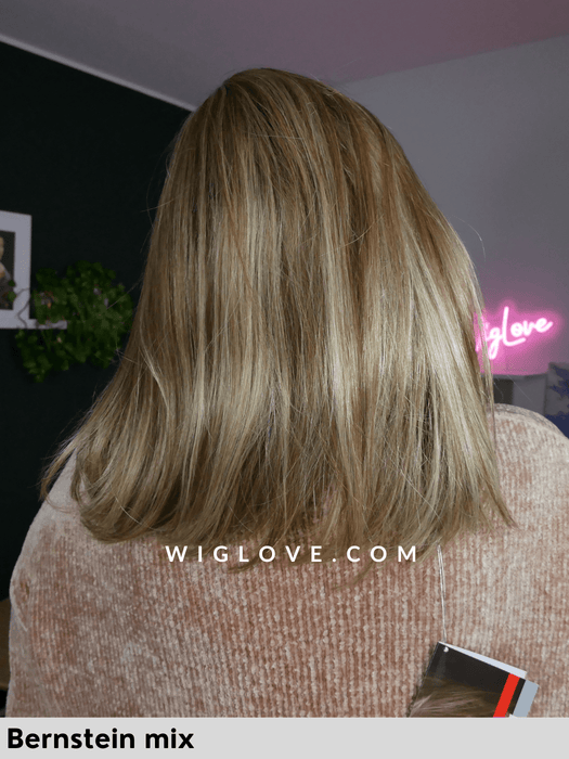 energy hh short gisela mayer parrucca capelli naturali alle spalle scalata riga sinistra monofilamento laterale lacefront attaccatura naturale retro fatto a macchina