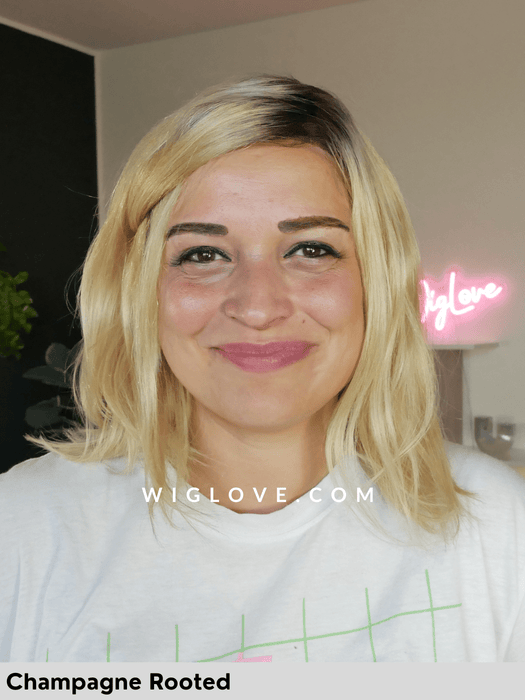 energy hh short gisela mayer parrucca capelli naturali alle spalle scalata riga sinistra monofilamento laterale lacefront attaccatura naturale retro fatto a macchina