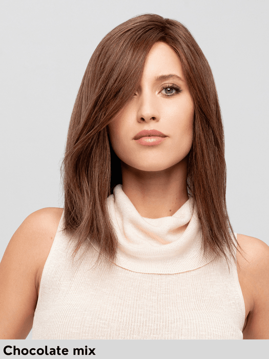 ENERGY HH SHORT - Capelli Naturali - lunghezza capelli 35cm - Wig Love - Parrucca Capelli VeriChocolate Mix 6/30