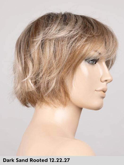 ESCAPE SOFT - 100% fatta a mano, attaccatura naturale, monofilamento rivestito - Wig Love - Parrucca SinteticaDark Sand Rooted