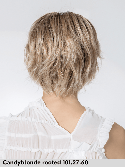 ESCAPE SOFT - 100% fatta a mano, attaccatura naturale, monofilamento rivestito - Wig Love - Parrucca SinteticaCandy Blonde Rooted