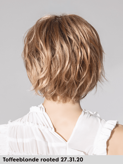 ESCAPE SOFT - 100% fatta a mano, attaccatura naturale, monofilamento rivestito - Wig Love - Parrucca SinteticaToffee Blonde Rooted