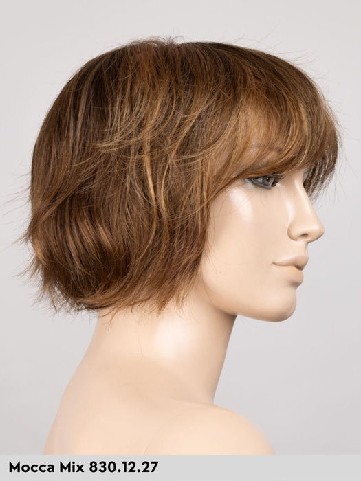 ESCAPE SOFT - 100% fatta a mano, attaccatura naturale, monofilamento rivestito - Wig Love - Parrucca SinteticaMocca Mix