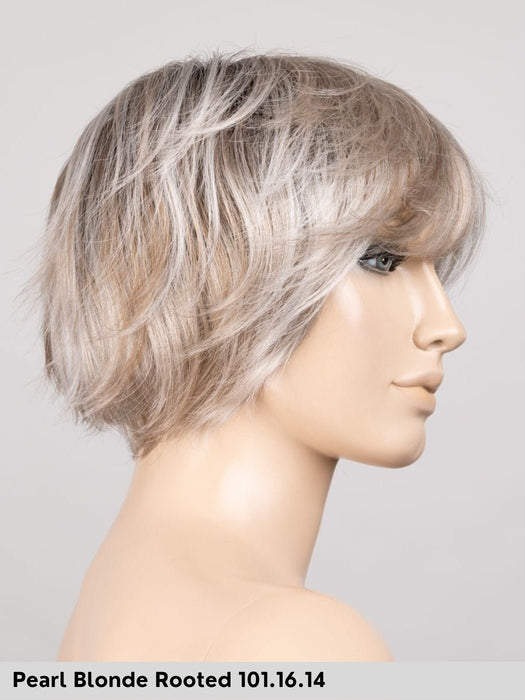 ESCAPE SOFT - 100% fatta a mano, attaccatura naturale, monofilamento rivestito - Wig Love - Parrucca SinteticaPearl Blonde Rooted