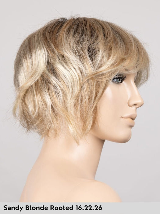 ESCAPE SOFT - 100% fatta a mano, attaccatura naturale, monofilamento rivestito - Wig Love - Parrucca SinteticaSandy Blonde Rooted