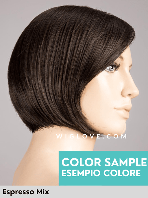 AMY DELUXE - Taglia M - attaccatura naturale, 100% fatta a mano - Wig Love - Parrucca SinteticaEspresso Mix