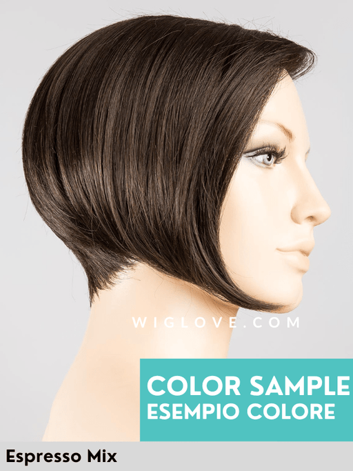 RICH MONO - riga libera, attaccatura naturale - Wig Love - Parrucca SinteticaEspresso Mix
