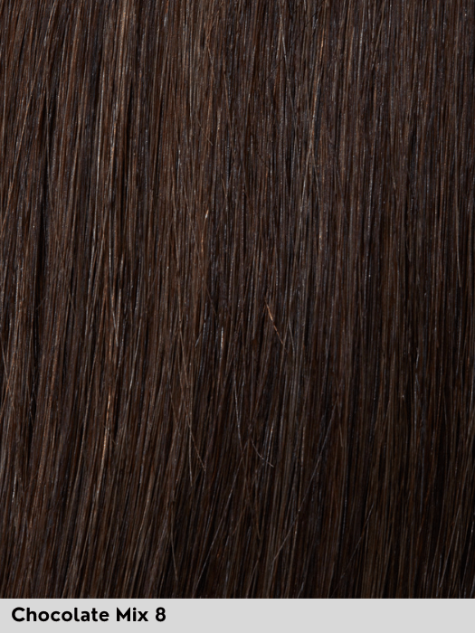 EURO SILVER - Capelli Naturali Europei - attaccatura naturale, riga libera, retro chiuso - Wig Love - Parrucca Capelli VeriEspresso Mix