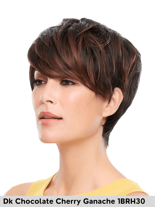 EVAN - attaccatura naturale - Wig Love - Parrucca SinteticaDk Chocolate Cherry Ganache