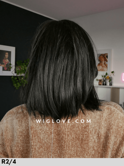 fallon estetica designs parrucca liscia alle spalle sintetica tradizionale riga libera lacefront attaccatura naturale retro aperto fatto a macchina essentials