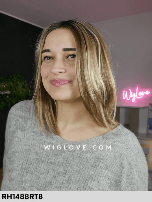 fallon estetica designs parrucca liscia alle spalle sintetica tradizionale riga libera lacefront attaccatura naturale retro aperto fatto a macchina essentials