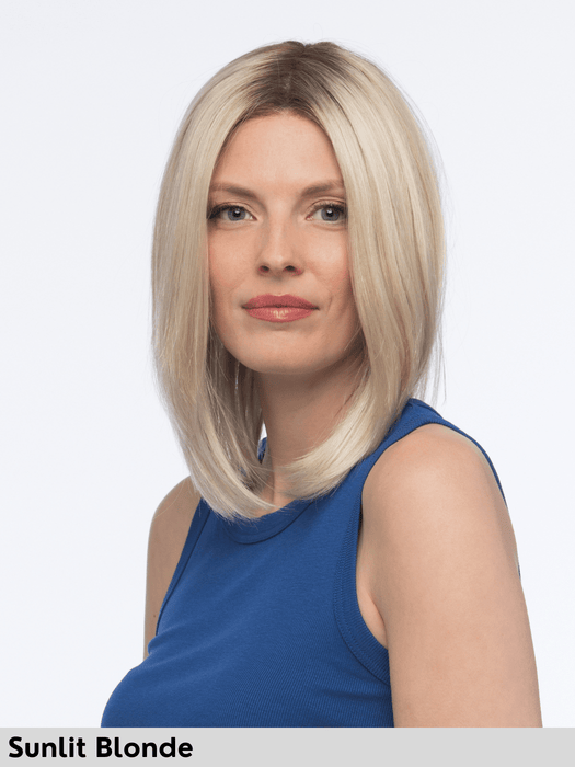 FALLON - riga libera, attaccatura naturale - Wig Love - Parrucca SinteticaSunlit Blonde