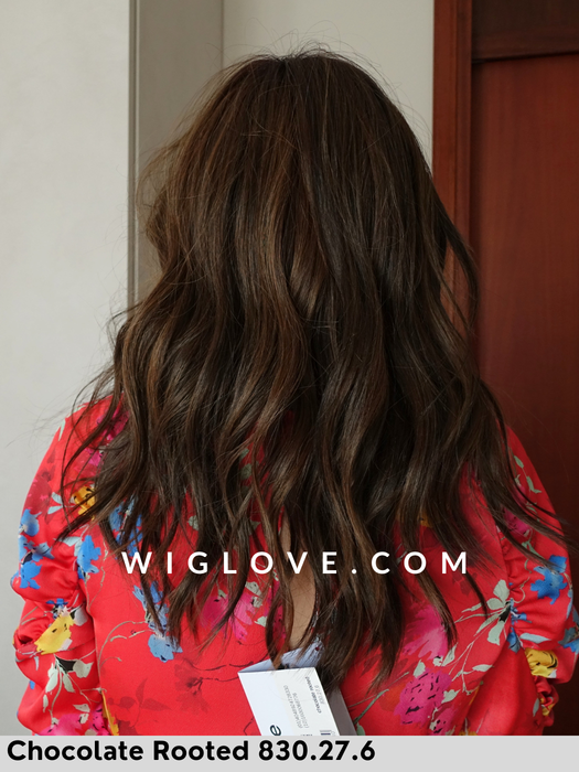 fantasy deluxe ellen wille parrucca mossa lunga in fibra sintetica termoresistente fatta a mano antisudore lacefront riga libera monofilamento retro chiuso dispositivo medico CE