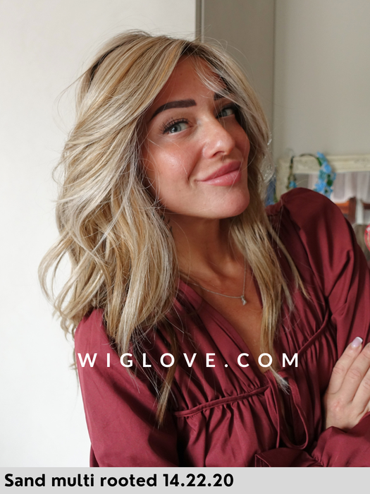 fantasy deluxe ellen wille parrucca mossa lunga in fibra sintetica termoresistente fatta a mano antisudore lacefront riga libera monofilamento retro chiuso dispositivo medico CE