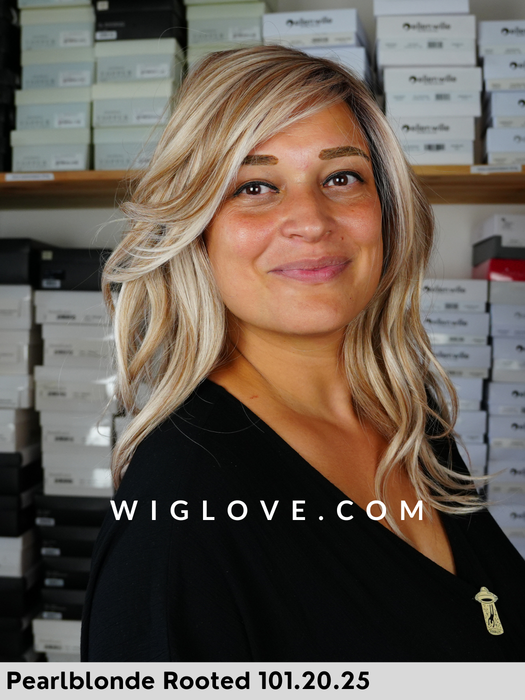 fantasy deluxe ellen wille parrucca mossa lunga in fibra sintetica termoresistente fatta a mano antisudore lacefront riga libera monofilamento retro chiuso dispositivo medico CE