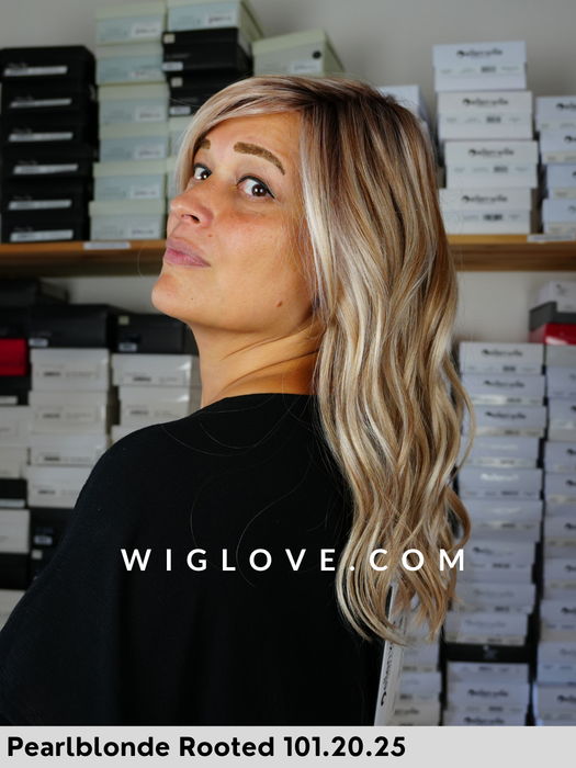 fantasy deluxe ellen wille parrucca mossa lunga in fibra sintetica termoresistente fatta a mano antisudore lacefront riga libera monofilamento retro chiuso dispositivo medico CE