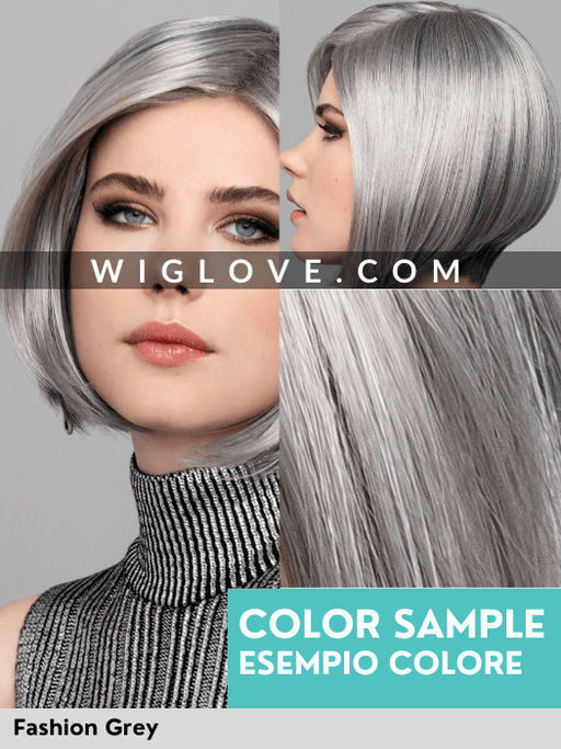 POWER LACE - attaccatura naturale, riga sinistra - Wig Love - Parrucca SinteticaFashion Grey