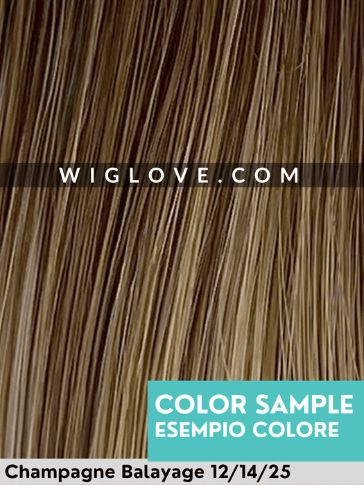 FINEST REMY TOPPER - Topper Capelli Naturali Remy - Wig Love - TopperChampagne Balayage 12/14/25