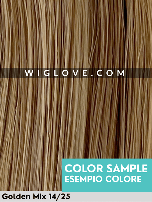 FINEST REMY TOPPER - Topper Capelli Naturali Remy - Wig Love - TopperGolden Mix 14/25