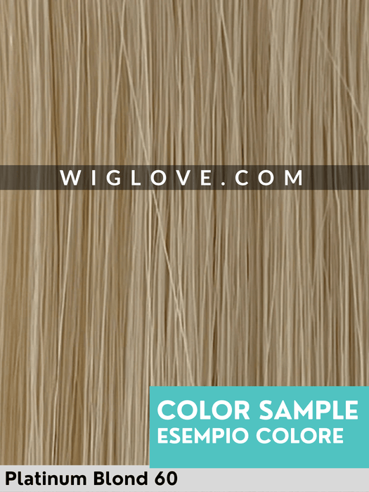 FINEST REMY TOPPER - Topper Capelli Naturali Remy - Wig Love - TopperPlatinum Blond 60