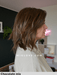 FLOW MONO PART - riga sinistra, attaccatura naturale - Wig Love - Parrucca SinteticaChocolate Mix