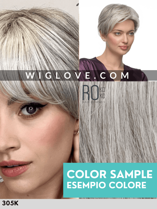 FOXTROT - attaccatura naturale, riga sinistra - Wig Love - Parrucca Sintetica305K