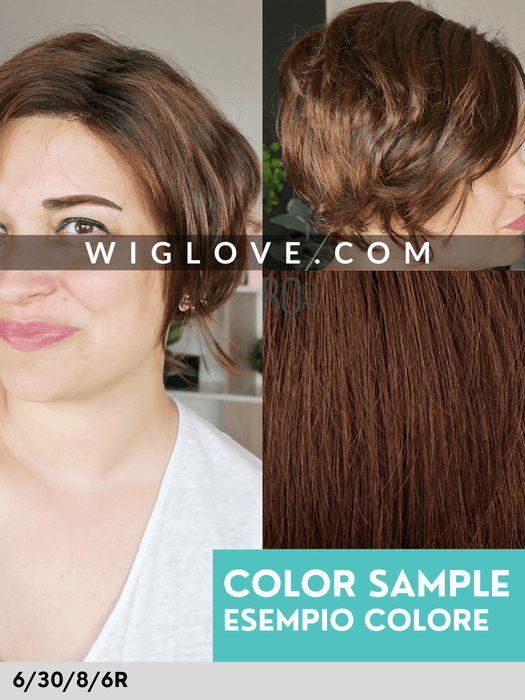 FOXTROT - attaccatura naturale, riga sinistra - Wig Love - Parrucca Sintetica5/14/4R