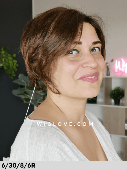 FOXTROT - Pronta Consegna 24/48 ore - Wig Love - Parrucca Sintetica6/30/8/6R