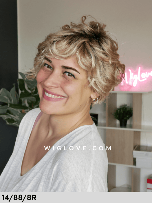 FREDERICA - Pronta Consegna 24/48 ore - Wig Love - Parrucca Sintetica14/88/8R