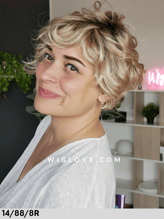 FREDERICA - Pronta Consegna 24/48 ore - Wig Love - Parrucca Sintetica14/88/8R