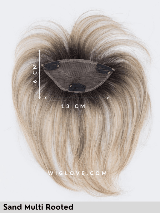 FUN - Frangia Termoresistente Lunghezza 12 - 24 cm - Topper - Wig Love - TopperSand Multi Rooted