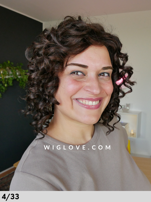 FUNKY - lace front, swirl monofilament