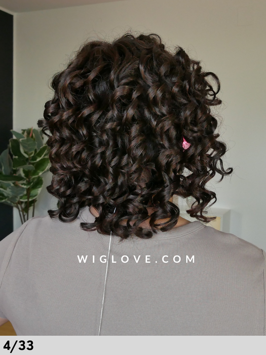 FUNKY - lace front, swirl monofilament
