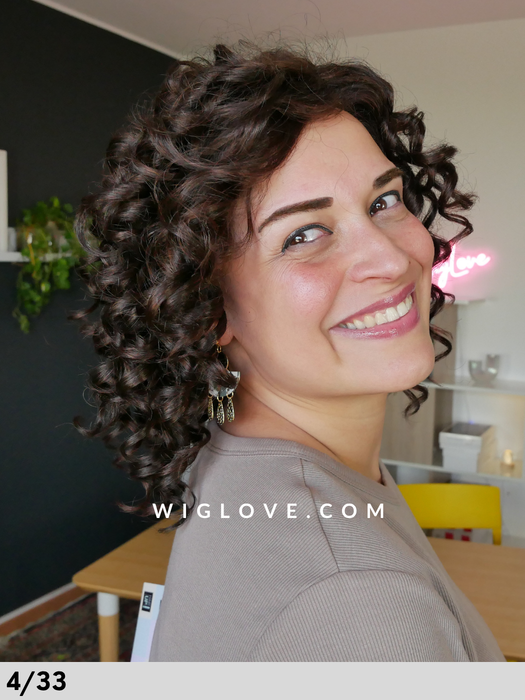 FUNKY - lace front, swirl monofilament