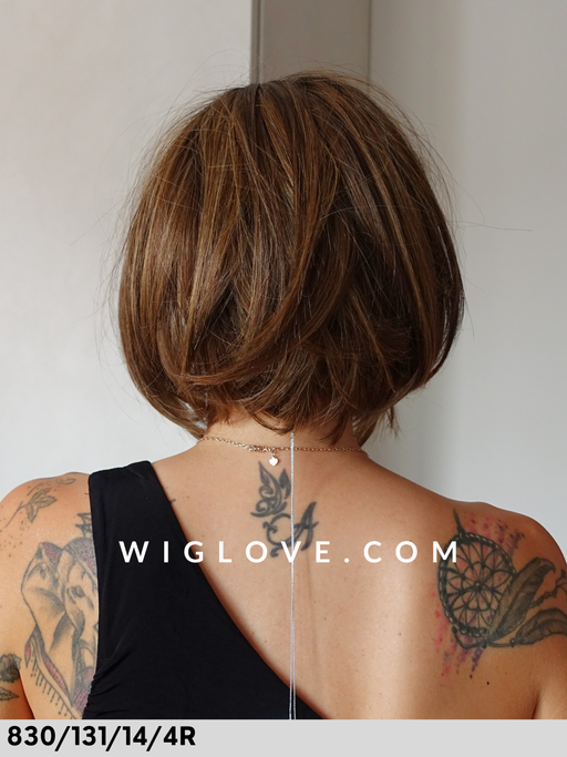 garnet rokoko hair company parrucca dispositivo medico sintetica fatta a mano lace front riga libera monofilamento taglia M