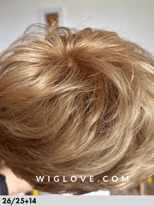 GINGER LACE - S/M/L - monofilamento vortice, attaccatura naturale - Wig Love - Parrucca SinteticaS