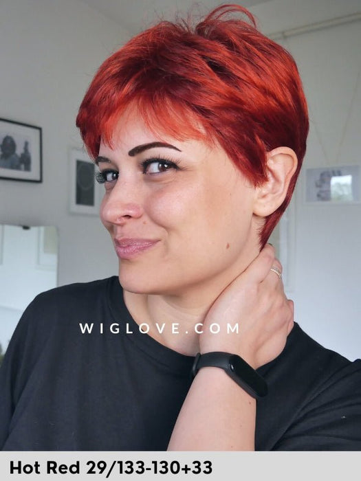 GINGER MONO LACE - S/M/L - riga libera - Wig Love - Parrucca SinteticaM