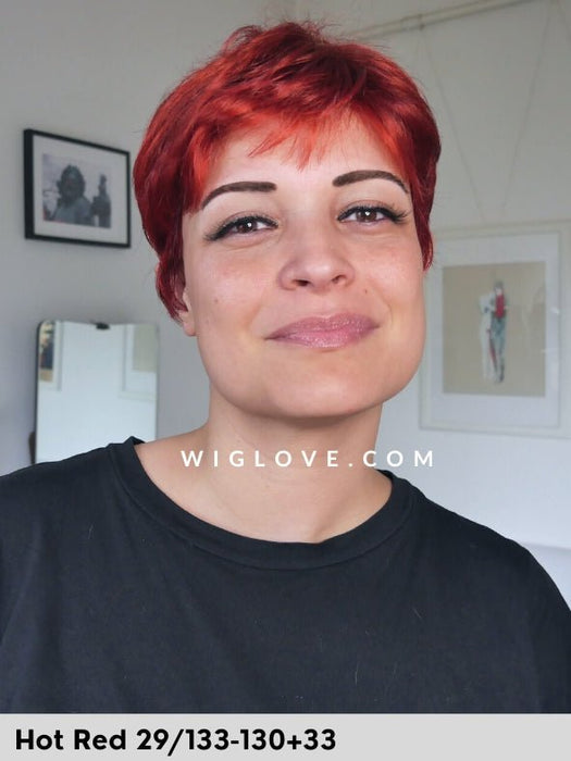 GINGER MONO LACE - S/M/L - riga libera - Wig Love - Parrucca SinteticaM